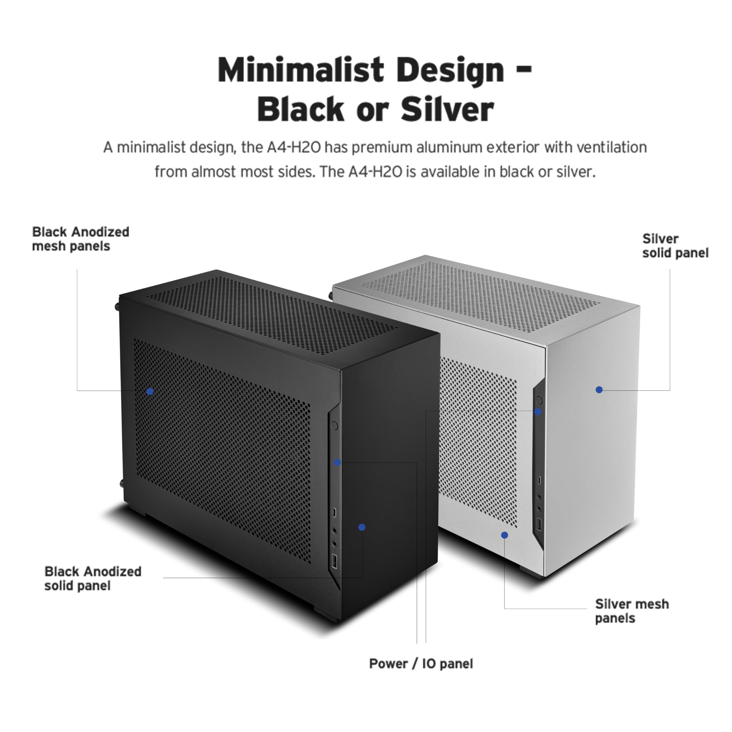 Lian Li A4-H2O Small Form Factor PC Case - Compact and Versatile